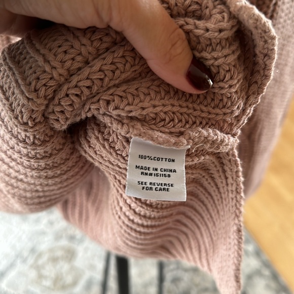 Pink Turtle Neck Sweater - Picture 3 of 5